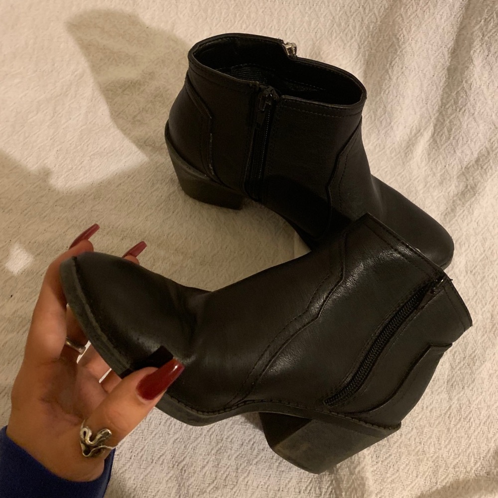Western style booties